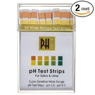Phinex Diagnostic Ph Test Strips, 80ct  2 pack (160 strips) Results in 15 Seconds Balance Your pH today: Industrial & Scientific