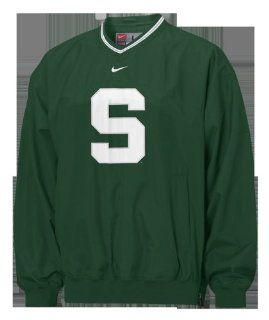 Michigan State Spartans Nike Classic Logo Windshirt   Small : Sports Related Merchandise : Clothing