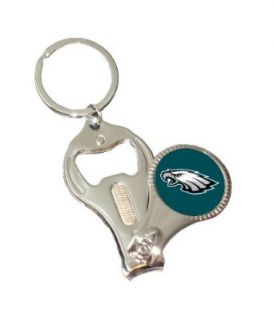 NFL Philadelphia Eagles 3 in 1 Nailclipper Keychain : Sports Related Key Chains : Clothing