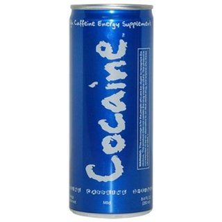 Cocaine Mild Flavor Energy Drink Can 8.4 oz.   Same Caffeine : Grocery & Gourmet Food