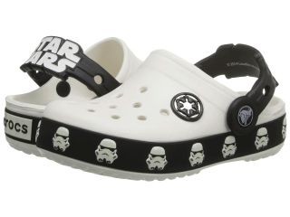 Crocs Kids Star Wars Lighted Stormtrooper Clog Boys Shoes (White)