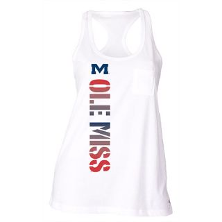 SOFFE Womens Mississippi Rebels Pocket Racerback Tank Top   Size: XS/Extra