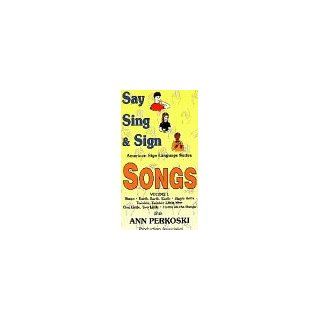 Say Sing & Sign Songs Volume 1 [VHS]: Say Sing & Sign: Movies & TV