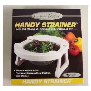 As seen on TV Handy Strainer: Food Strainers: Kitchen & Dining