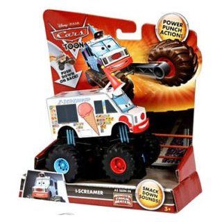 Cars Monster I Screamer Ice Creamer Smack Down Sounds As Seen in Monster Truck Mater Power Punch Action Mattel: Toys & Games