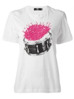 Markus Lupfer Embellished Drum T shirt   Gente Roma