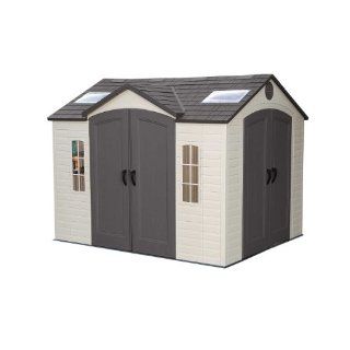 Lifetime 60001 8 by 10 Foot Outdoor Storage Shed : Patio, Lawn & Garden