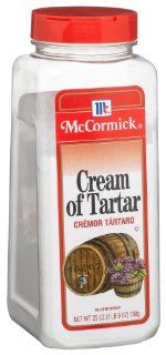 Mccormick Cream Of Tartar, 25 Ounce Container (Pack of 2) : Cream Of Tartar Spices And Herbs : Grocery & Gourmet Food