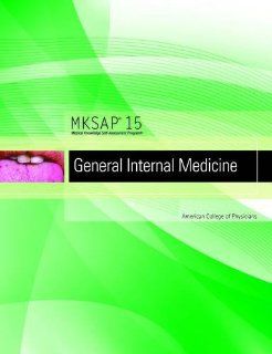Mksap 15 General Internal Medicine: 9781934465363: Medicine & Health Science Books @