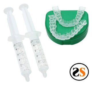 Upper + Lower Custom Dental Teeth Whitening/Bleaching Trays: Health & Personal Care