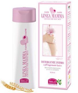 Helan Linea Mamma Snuggles for Nine Months Pregnancy Line Intimate Cleanser with Slightly Basic pH with Marigold and Tea Tree Oil 200 mL 6.8 fl oz: Health & Personal Care