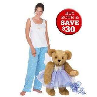 15" Good Wishes Fairy Teddy Bear and XS Catch Some ZZZs Tank PJs Gift Set   Honey Fur: Toys & Games