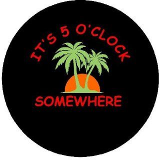 It's 5 o'clock Somewhere Malibu Spare Tire Cover : Sports Fan Tire And Wheel Covers : Sports & Outdoors