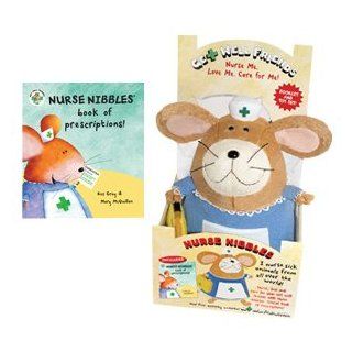 NURSE Nibbles   GET Well SOON Plush & Book GIFT SET   CHEER UP/Feel BETTER GIFT/Includes NURSE Nibbles the MOUSE  STORYBOOK/Hospital GIFT/Sick CHILD: Everything Else