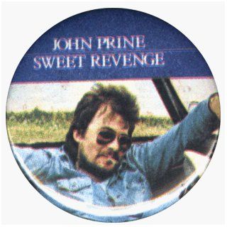 John Prine   Sweet Revenge (Driving In Car)   1 1/2" Button / Pin: Clothing