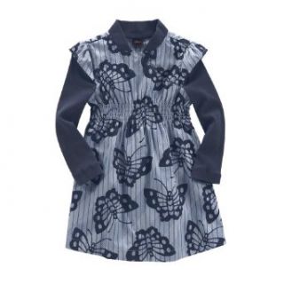 Tea Collection Baby Ebisu Butterfly Dress, Cloud, 18 24 Months: Infant And Toddler Dresses: Clothing