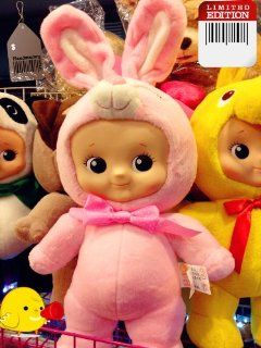 KEWPIE ADORABLE SOFT PLUSH ECO DOLL "PINK RABBIT". LIMITED EDITION .HOT SALE 2013 !!!!!!!! WOW 15.5 "(38cm) . ORDER SOON . BEST PRICE & FREE US SHIPPING.: Toys & Games