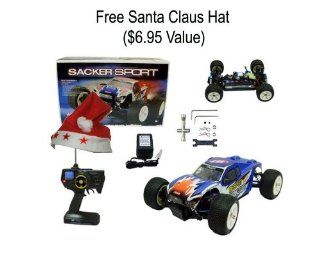 1:18 Sacker Sport Radio Controlled 4x4 Racing Truggy New: Toys & Games