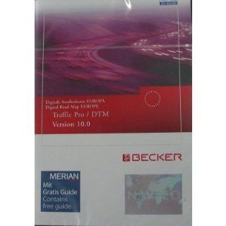 Becker Traffic Pro Karten Software CD ROM fr Navigationsgert (version 10.0, fr Europa): Navigation & Car HiFi