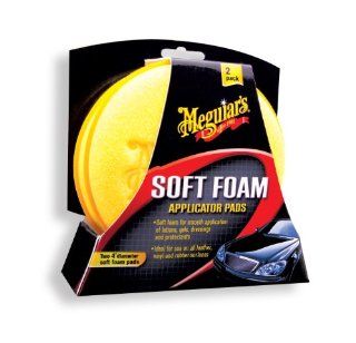 Meguiars Soft Foam Applicator Pads Auftragsschwamm: Auto