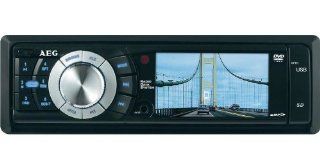 AEG AR 4023 Autoradio (7,6 cm (3 Zoll) LC Display, SD Kartenslot, USB) schwarz: Navigation & Car HiFi