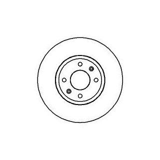 2 AUTEK Bremsscheiben vorn CITROEN C5 2.0HDi 2.2HDi 3.0V6 XANTIA 3.0i24V 1.9TurboD 2.0HDI109 3.0V6 2.0i16V 2.0Turbo 2.1TurboD12V: Auto