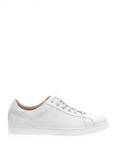 Leather low top trainers  Gianvito Rossi