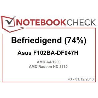 Asus F102BA DF047H 39,6 cm Netbook blau: Computer & Zubehr