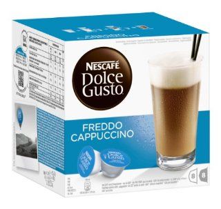 Nescaf Dolce Gusto Freddo Cappuccino (16 Kapseln), 3er Pack (3 x 103 g): Lebensmittel & Getrnke
