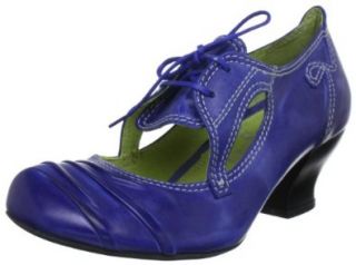 Tiggers TU131 GINGER 104, Damen Schnrhalbschuhe, Blau (blue), EU 36: Schuhe & Handtaschen
