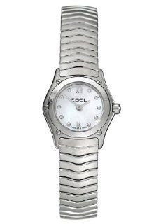 Ebel Damen Armbanduhr CLASSIC WAVE Analog Quarz 9656F01 9725: Ebel: Uhren