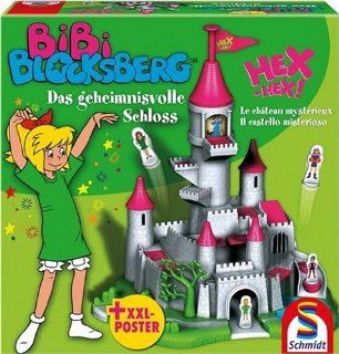 Schmidt Spiele 40457   Bibi Blocksberg: Das geheimnisvolle Schloss: Spielzeug