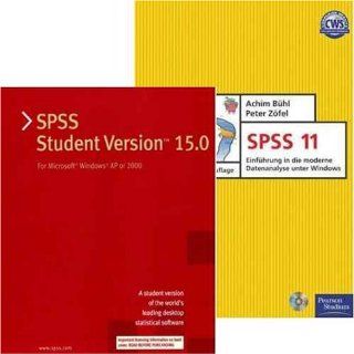 SPSS 15.0 Student Version  auch fr Vista   (Mehrwertpack) + Buch SPSS 11. Einfhrung in die moderne Datenanalyse: Software