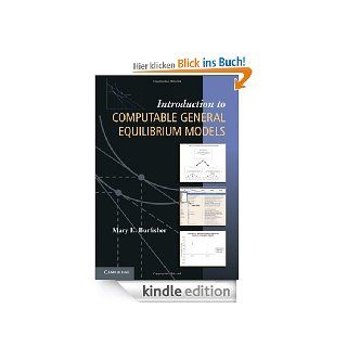 Introduction to Computable General Equilibrium Models eBook: Burfisher: Kindle Shop