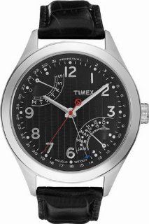 Timex Classic Herren Armbanduhr XL Ewiger Kalender Analog Leder T2N502: Uhren
