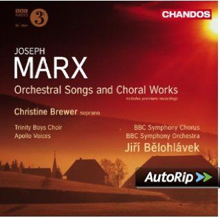 Marx: Orchesterlieder und Chorwerke: Musik