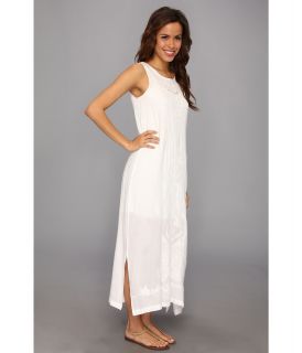 525 america Kaftan Dress with Slip Bleach White