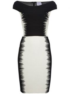 Hervé Léger 'phoebe' Jacquard Dress   Russo Capri