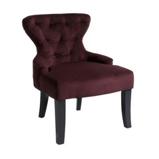 Ave Six Curves Hour Velvet Slipper Chair CVS26 Upholstery: Port Velvet