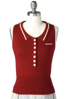 Tulle Clothing Wimbledon Sweater Vest  Mod Retro Vintage Vests