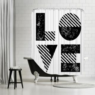 Polyester Draft Beer Shower Curtain by Americanflat