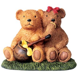 Kelkay Honey Pot Bears Decorative Accent