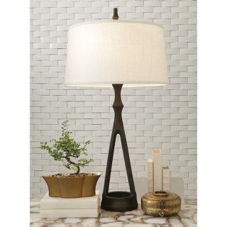 Compass 43 H Table Lamp with Drum Shade by Studio A