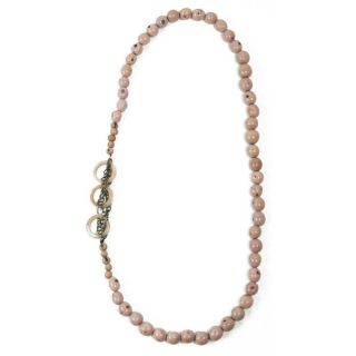Sugar Pink Circle Chain Necklace (Ecuador)   16953609  