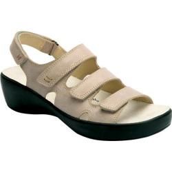 Womens Drew Alma Taupe Smooth Leather