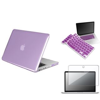 INSTEN Purple Keyboard Shield/ LCD Protector/ Laptop Case Cover for
