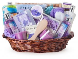 The Essence of Lavender Spa Gift Basket   Gift Baskets by Occasion