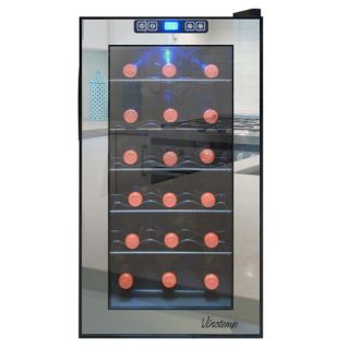 18 Bottle Single Zone Freestanding Wine Refrigerator by Vinotemp