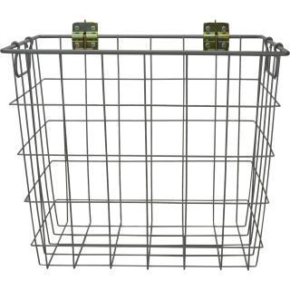 CargoSmart Large Track Basket — 20in.W x 12in.D x 18in.H, Coated Steel, For E-Track and X-Track  E   X Track Storage, Baskets, Bins   Shelves