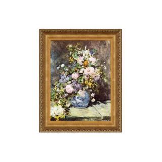 Design Toscano Vase of Flowers, 1886 by Pierre Auguste Renoir Framed